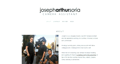 Desktop Screenshot of josepharthursoria.com
